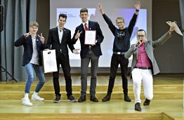 Kūrybinis moksleivių konkursas „Intelektus“: išradingi moksleiviai ir daugybė prizų