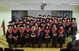 KTU Panevėžio technologijų ir verslo fakulteto 57-osios laidos absolventams įteikti diplomai