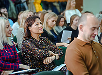 Studentų mokslinė konferencija 2024. Plenarinis posėdis. Nuotr. aut. Živilė Večiorkutė (jp.lt)