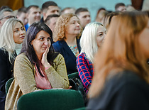 Studentų mokslinė konferencija 2024. Plenarinis posėdis. Nuotr. aut. Živilė Večiorkutė (jp.lt)