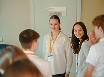 Studentų mokslinė konferencija 2024. Mokomųjų mokinių bendrovių mugė. Nuotr. aut. Živilė Večiorkutė (jp.lt)