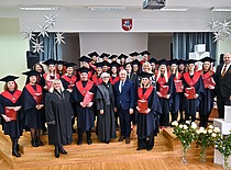 59-osios absolventų laidos diplomų įteikimo šventė. Nuotr. aut. G. Kartanas