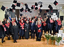 59-osios absolventų laidos diplomų įteikimo šventė. Nuotr. aut. G. Kartanas