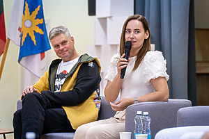 Audrius Sutkus ir Agnė Trubilė
