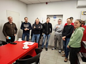 Magistrantų ekskursija_Įmonė Rukkki Express