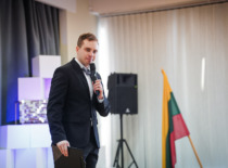 Renginio vedėjas Samuelis Sauchatas