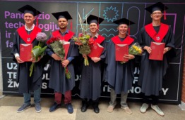 Studijų programos &bdquo;Valdymo technologijos&ldquo; magistrai. Jubiliejinė 60-oji laida